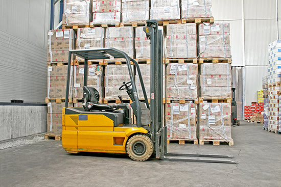 Emppl's DC motors for Forklift